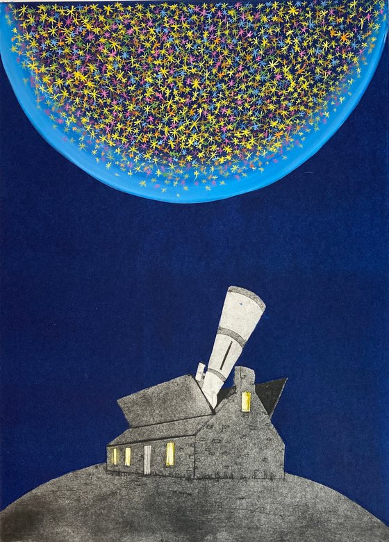 I search for you on the stars