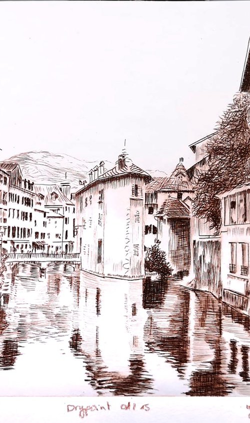 French Venice - sepia by Aneta Gajos