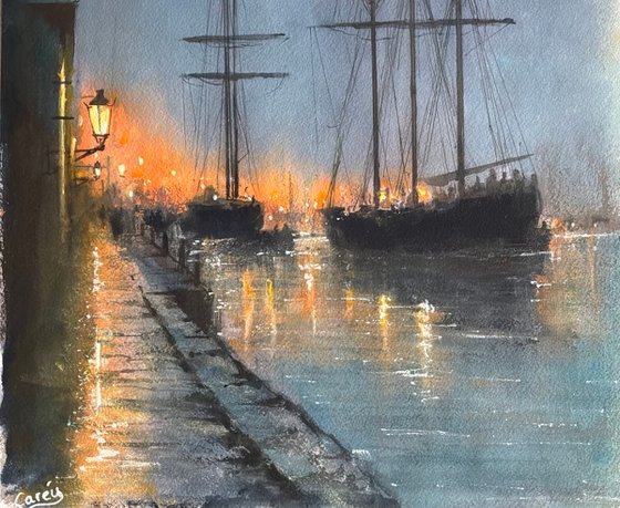 Dawn at the Harbour