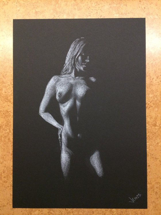Nude noir #301 (21X29)cm