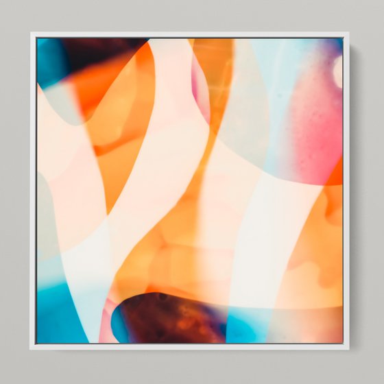 META COLOR IV - PHOTO ART 150 X 75 CM FRAMED DIPTYCH