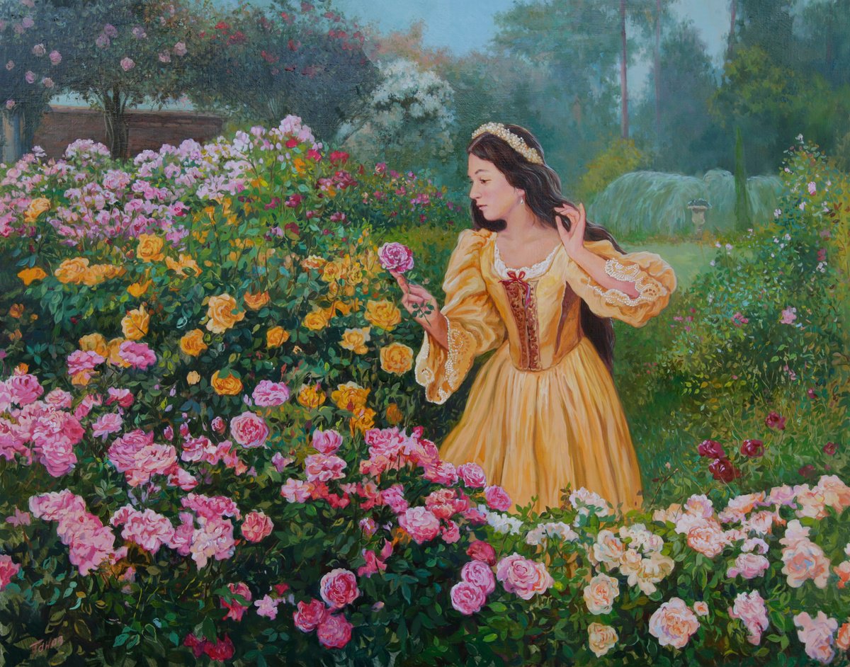 Roses garden by Eduard Panov