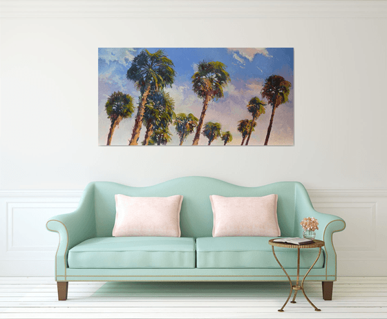 Palm Trees in California