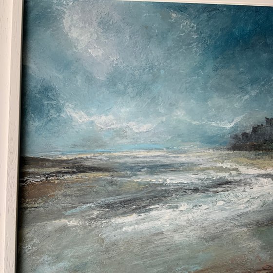 Beach View Bamburgh Castle