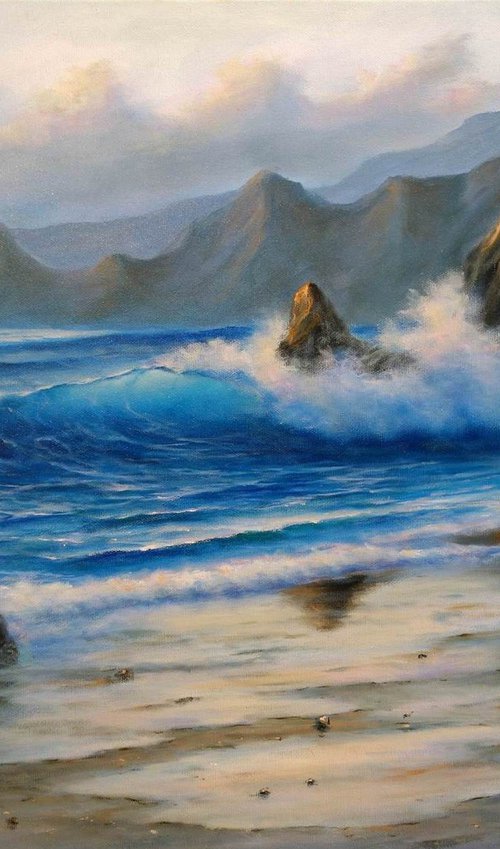 The mirror of the sea by Mariia Ignatkina