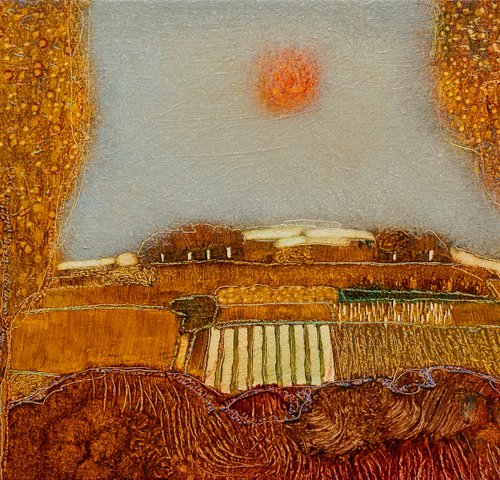 Sundown dazzling day by Rob   van Hoek