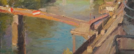 Twilight on bridges