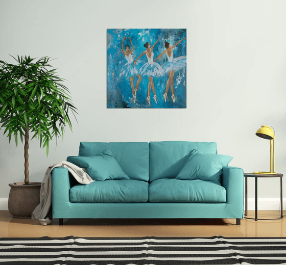 Dance in blue