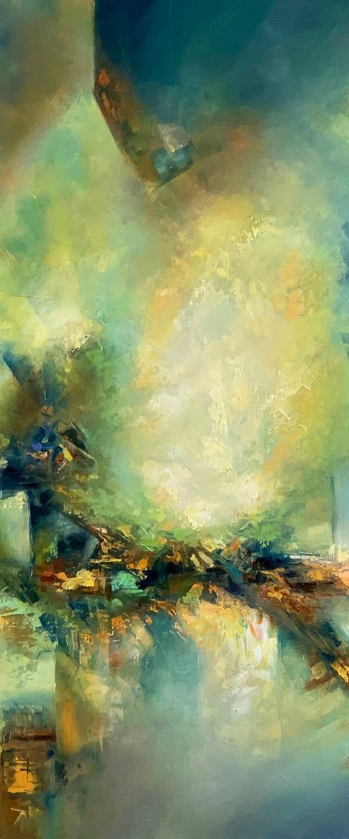 Abstract Painting - Unlimited Freedom by Sandra Zekk