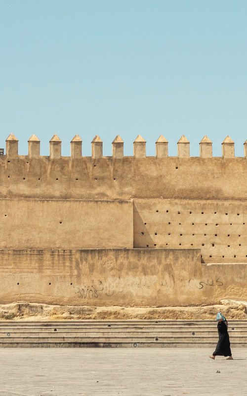 Walls of Fes by Serge Horta