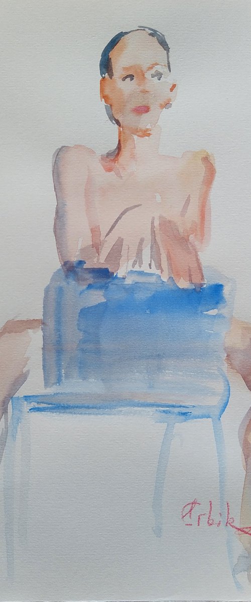 NUDE.01 202100707 by Irina Bibik-Chkolian