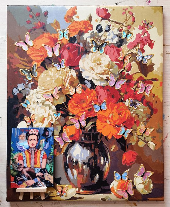 Flowers for Frida Kahlo