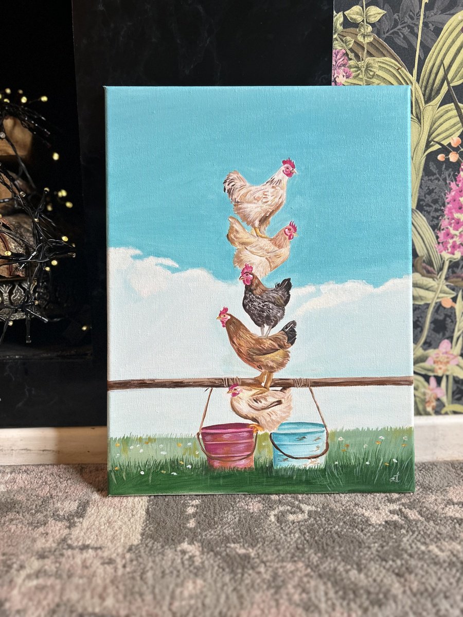 - A Delicate Balance - ? By Amelia Taylor, 12 X 16, Artwork For Sale On Artfinder