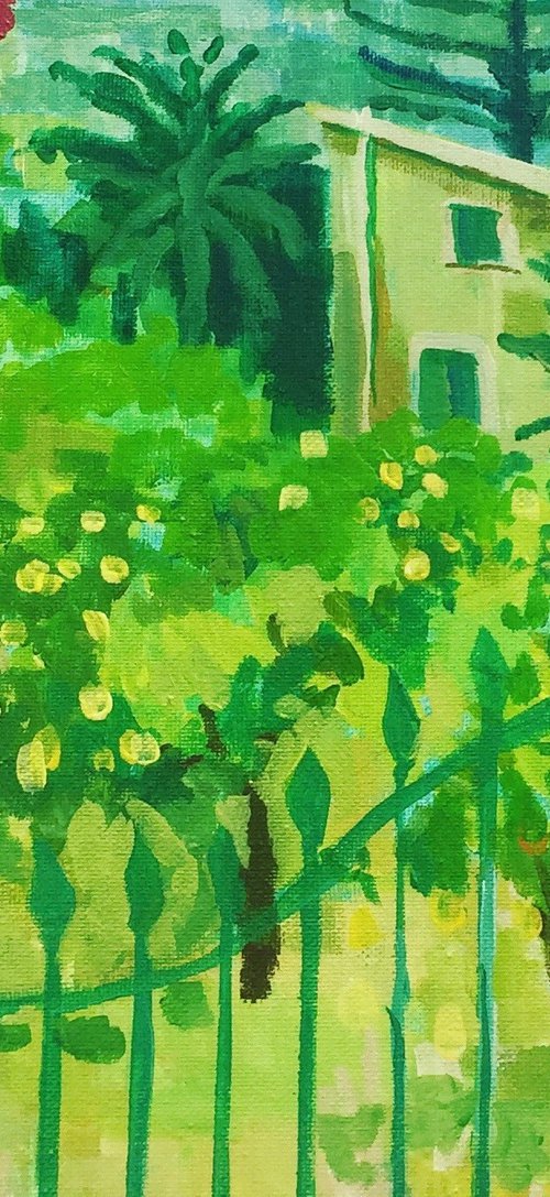 Through the Green Gates, Biniaraix, near Soller, Mallorca by Annie Meier