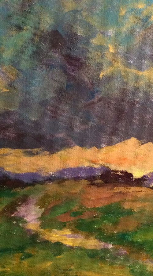 California Sunset by Ramya Sarveshwar