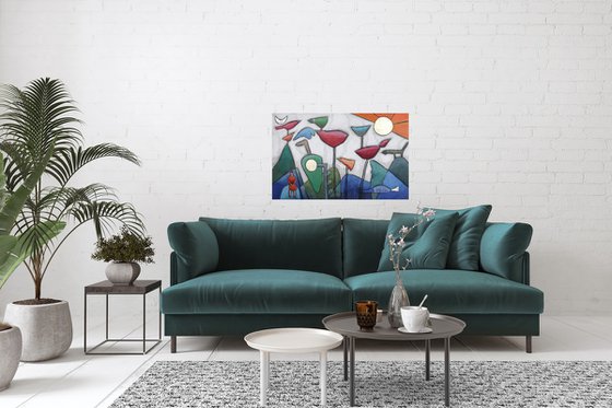 As far as the eye can see