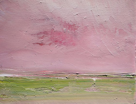 Happy Tile-Pink Prairie 20x20cm/8x8in