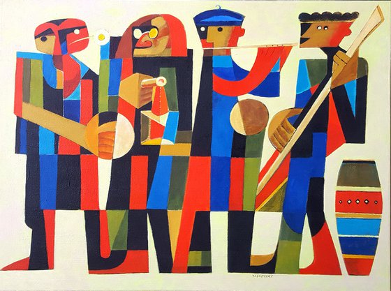 Four Musicians