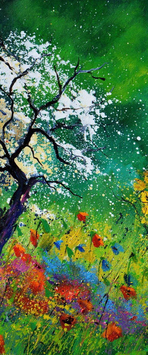 Blooming tree in spring by Pol Henry Ledent