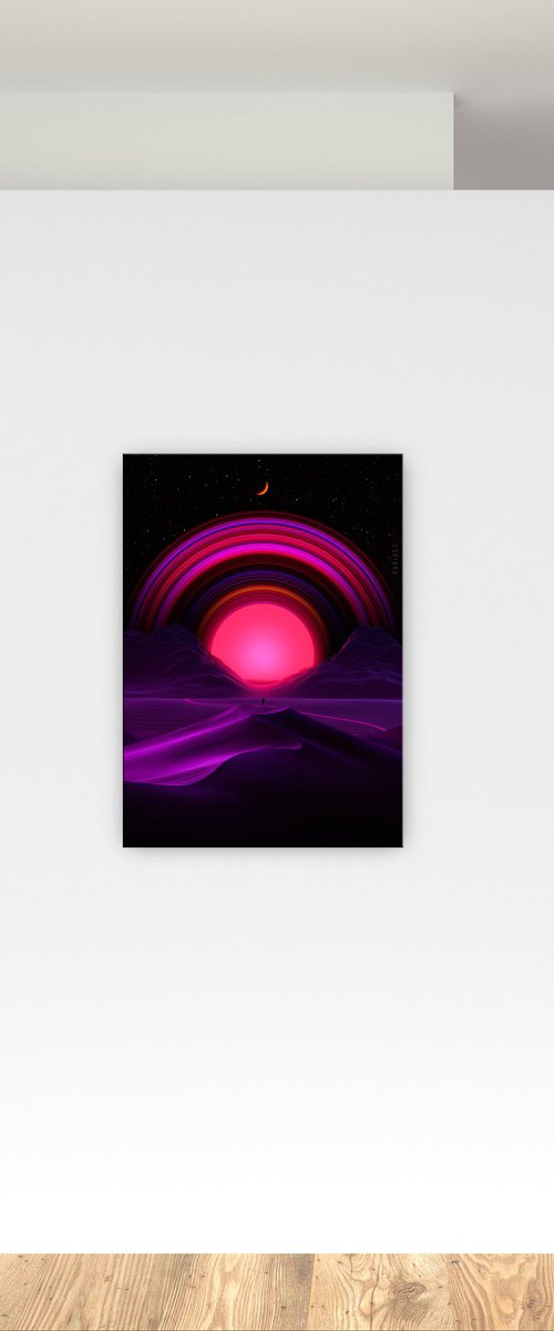 Cosmic Underground - High Resolution Print on Forex by Darius Comi