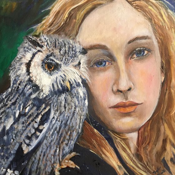 Minerva and her Owl