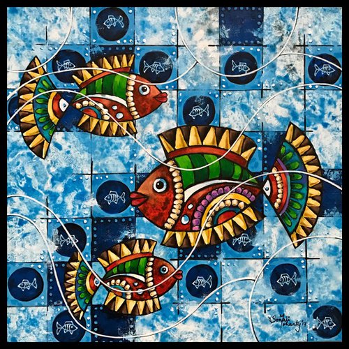 Ornate Fish by Sonali Mohanty