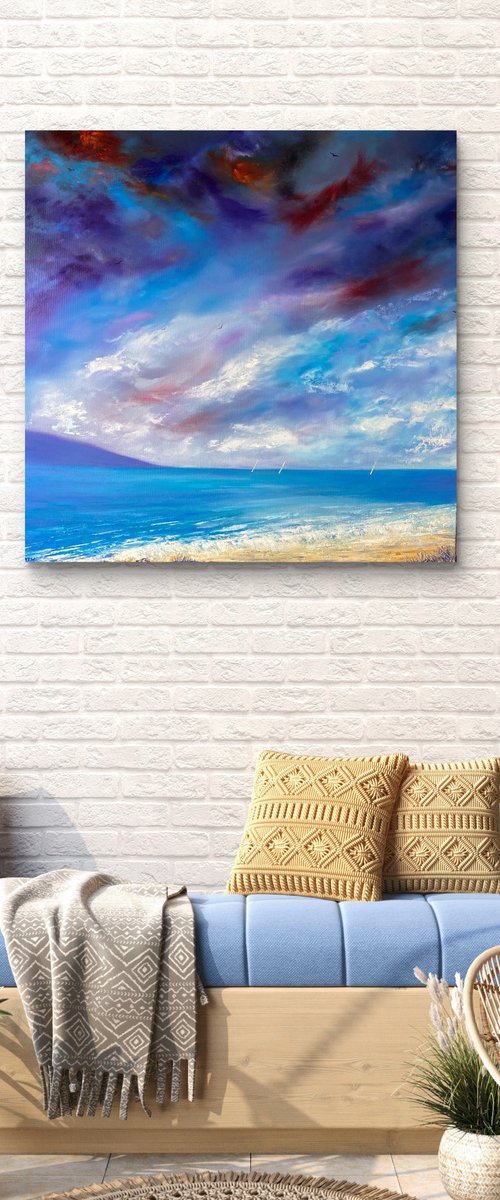 Vibrant sky by Nicole Tudor-Williams
