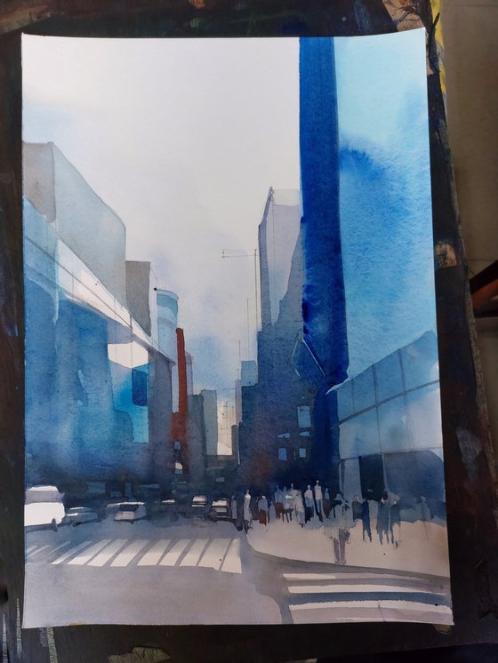 Shopping blues at Ginza