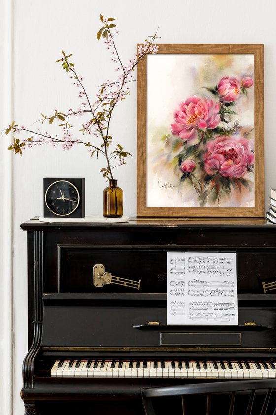 Pink Peonies