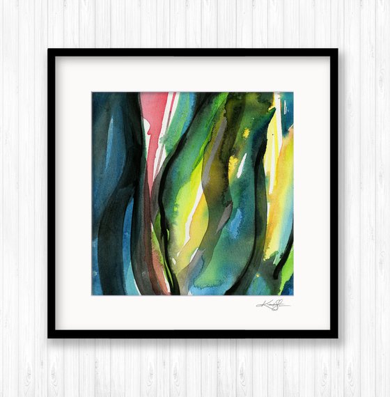 Elemental Dance 1 - Abstract Painting by Kathy Morton Stanion