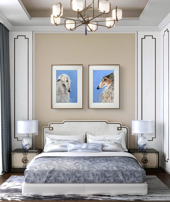 Dog Portraits Soft Pastel