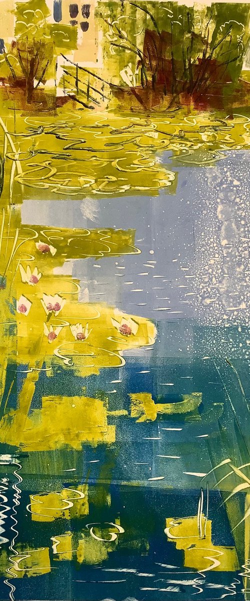 Lily garden by Amanda Averillo
