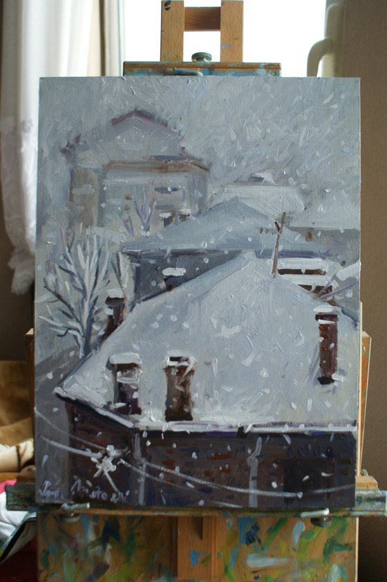 Winter beyond my window