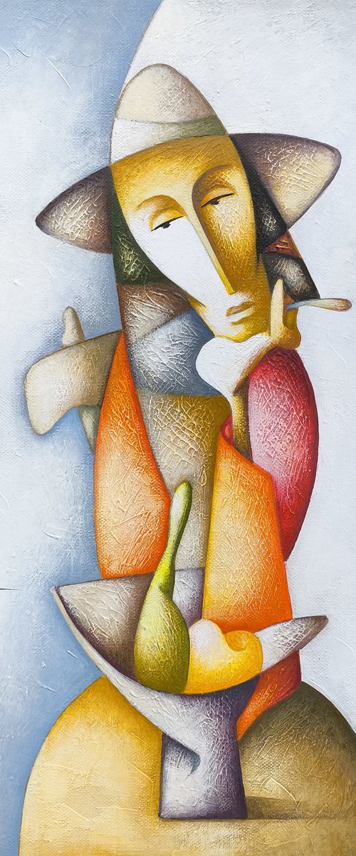 Contemplation by Sargis Zakarian