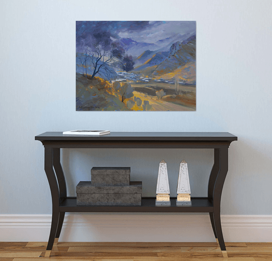 Autumn Village Valley