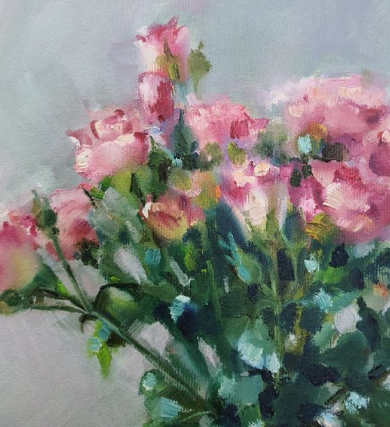 Pink roses