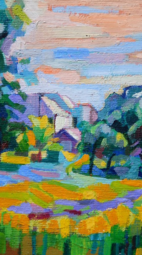 Summer field by Maja Đokić Mihajlović
