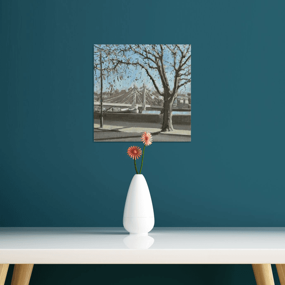 Albert Bridge winter