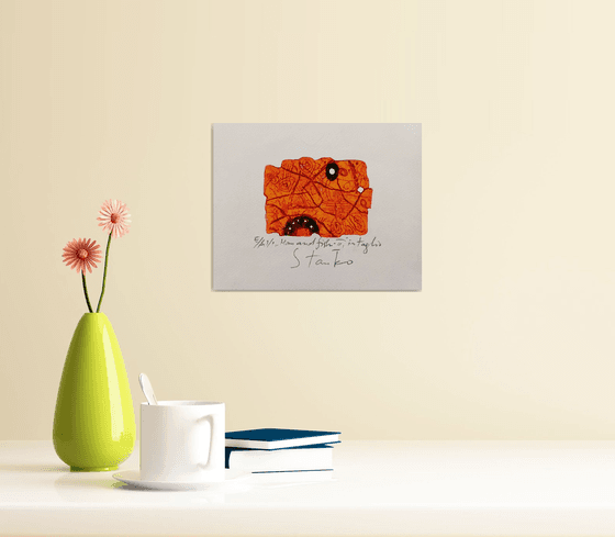 Man and fish-III