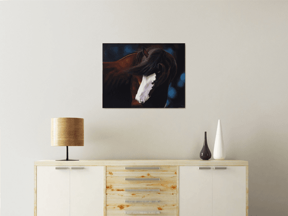 In the winter silence