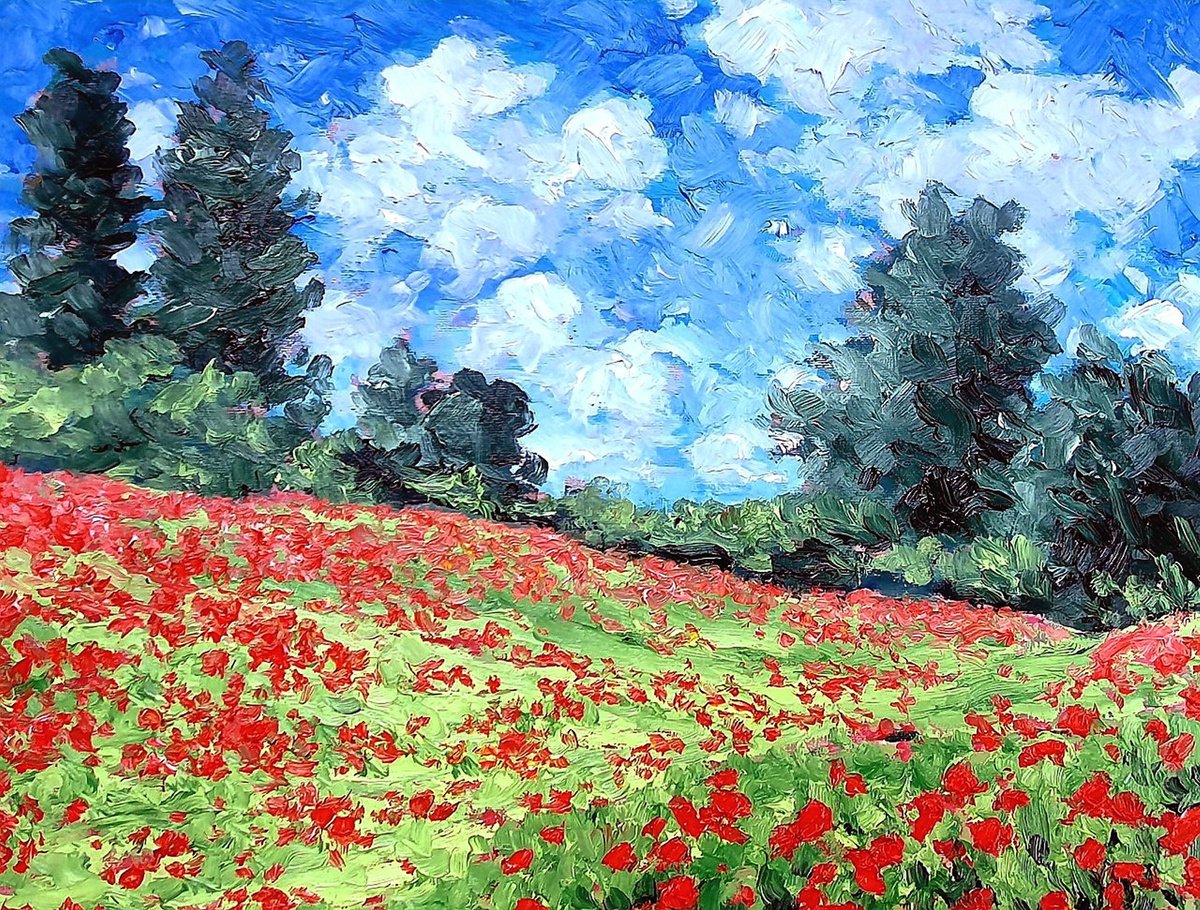 poppy field 2 by Colin Ross Jack