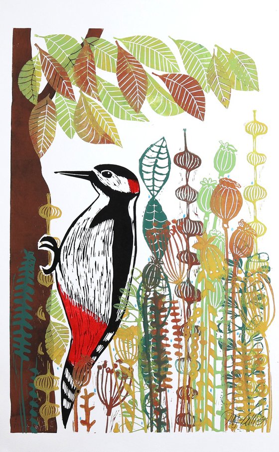 Woodpeckers Autumn