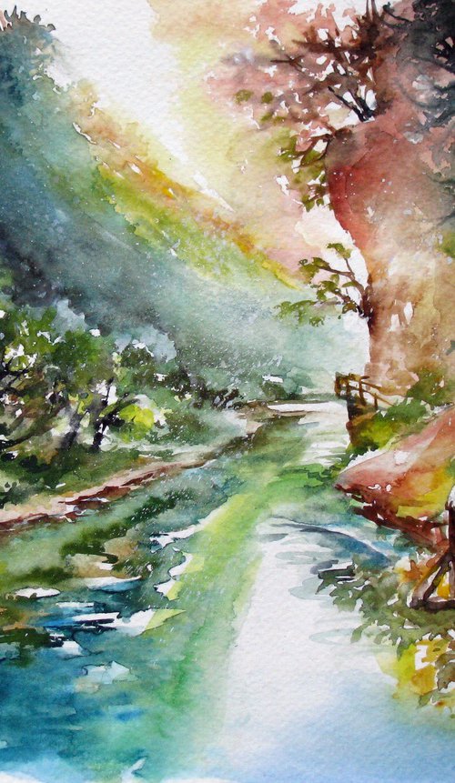 Through the Vintgar gorge by Székelyhidi Zsolt