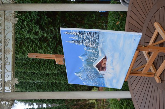 Heritage Series: Alpine Glow — Winter Peak