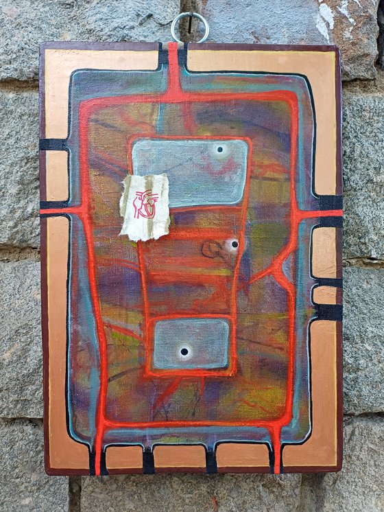 Composition with heart-XIII