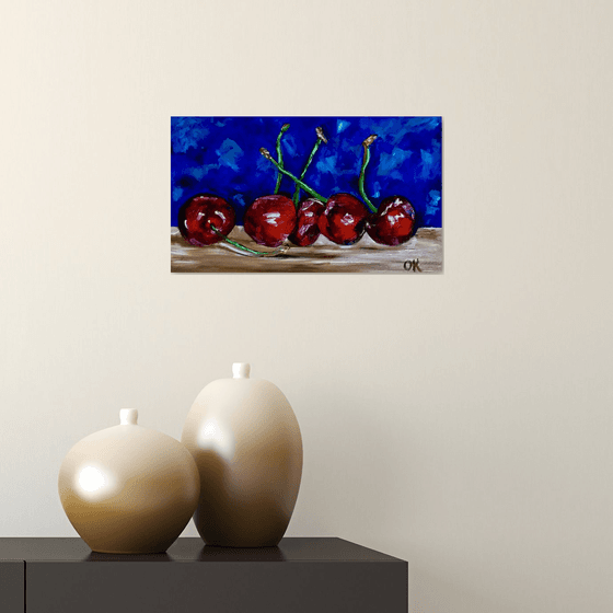 Cherries. Still life.
