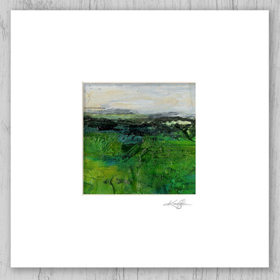 Mystical Land 353 - Landscape Painting by Kathy Morton Stanion