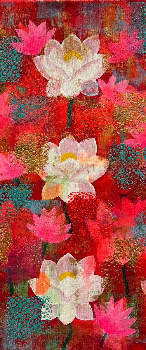 Pankaja - The white lotus by Amita Dand