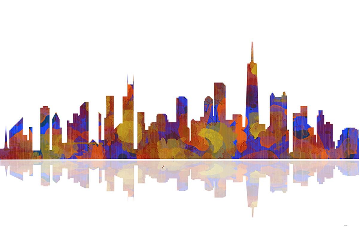 Chicago Skyline 2 by Marlene Watson