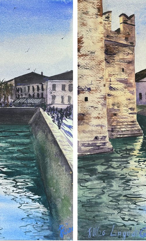 Lago di Garda Italy Lake Garda by Yuliia Sharapova